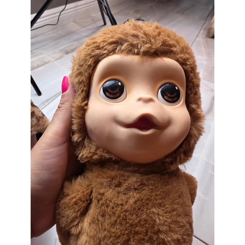 Moose Toys Little Live‎ Pets Mango the Monkey Interactive Plush Brown 2023 26558